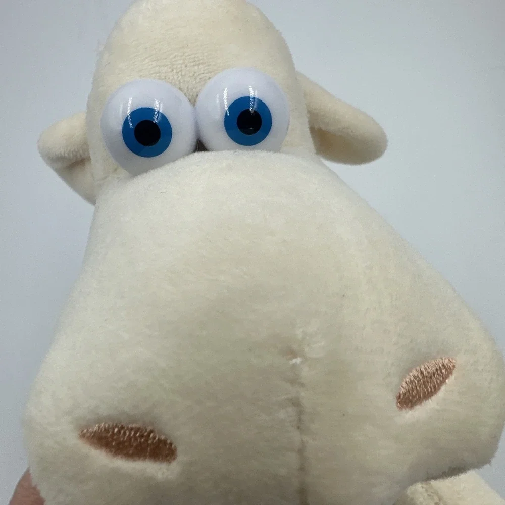 VTG Serta Mattress #1 Counting Sheep Plush Stuffed Animal 2000 Curto Toy White‎